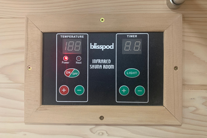 Blisspod | Vienna | Far Infrared Sauna | Canadian Hemlock Very Low EMF- 1 Person