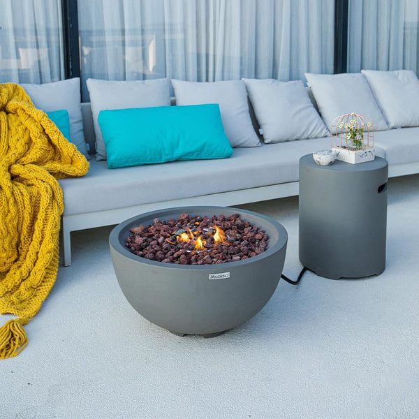 Nantucket Concrete Fire Pit 26" X 26" Patio Firepit