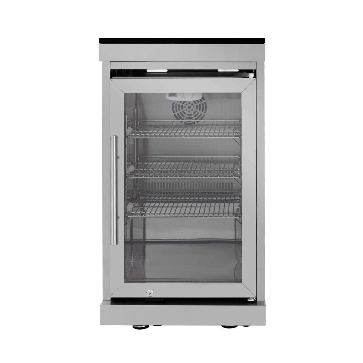 Castelle Flame Astoria 94-Inch 6-Burner 85K BTU Outdoor Kitchen Grill Island