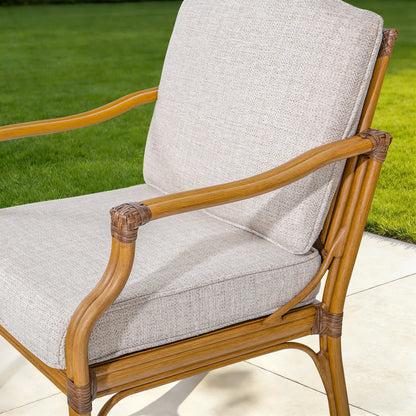 Arcadia Weather-Resistant Outdoor 84"L Dining Table and 6 Armchairs
