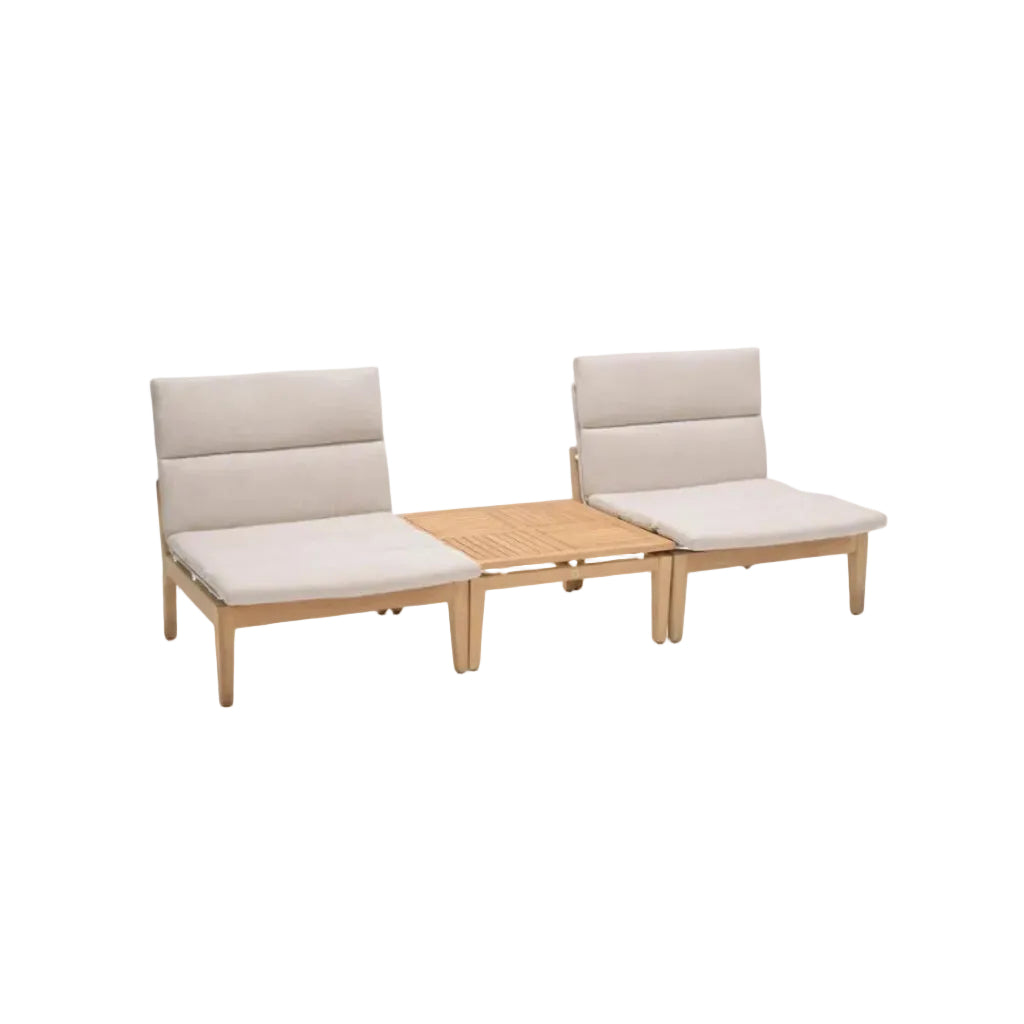Arno 3-Piece Bistro Set – Light Finish
