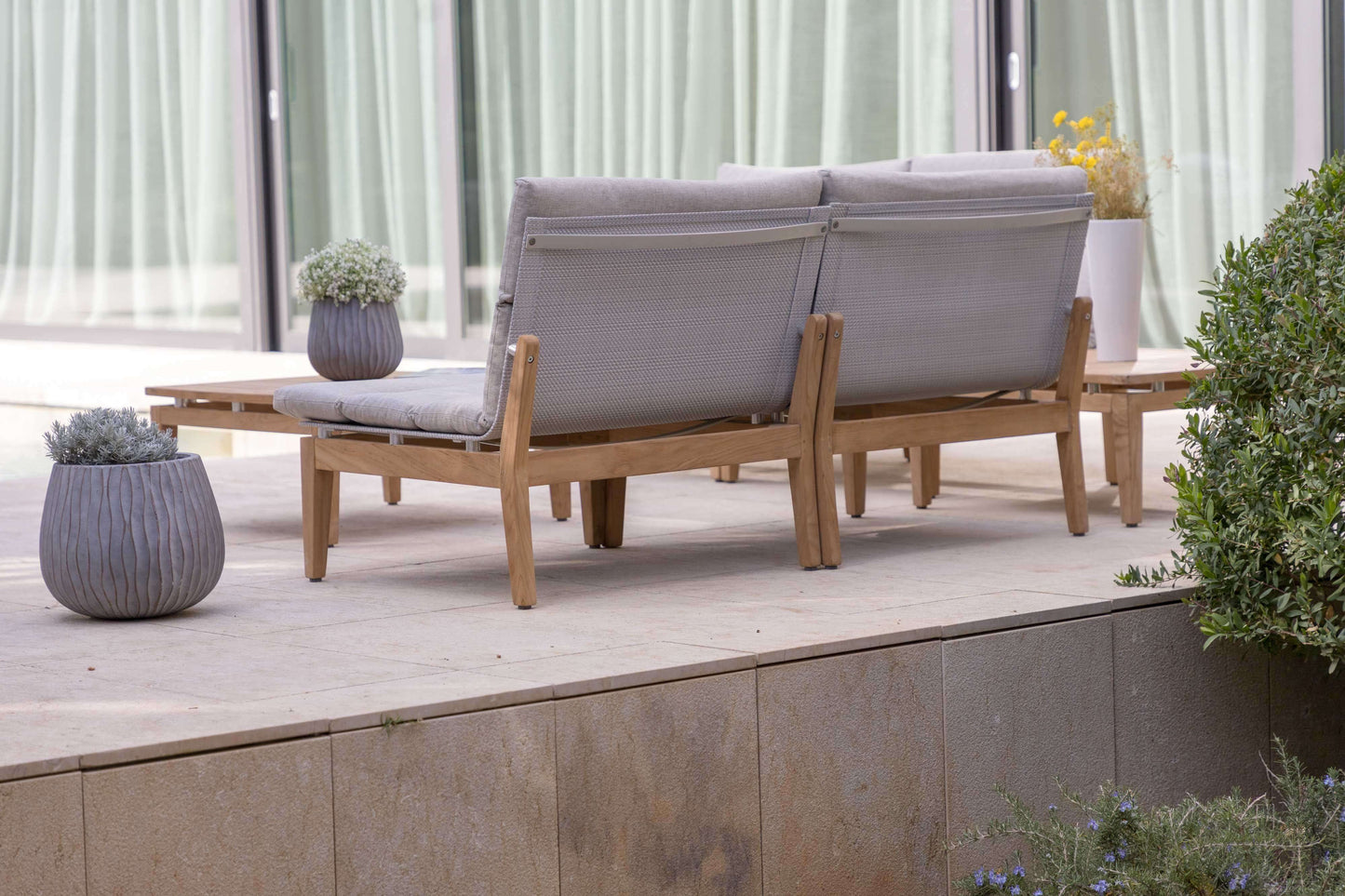 Arno 3-Piece Bistro Set – Light Finish