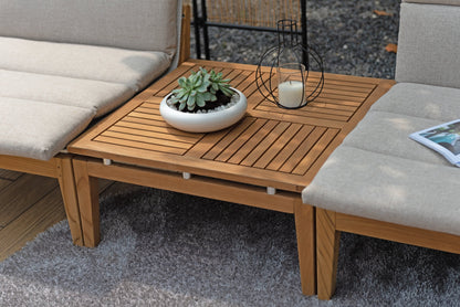 Arno 3-Piece Bistro Set – Light Finish