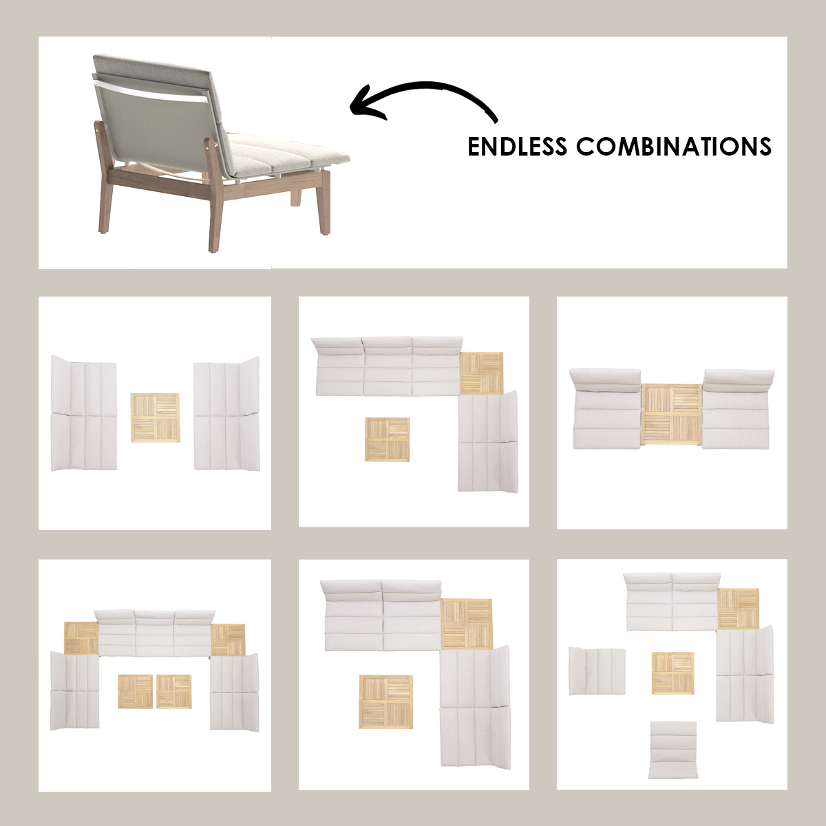 Arno 3-Piece Bistro Set – Light Finish