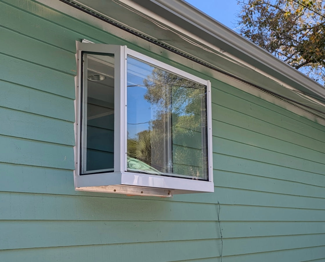 Janco Garden Greenhouse Window – Aluminum Frame Low-E Tempered Glass