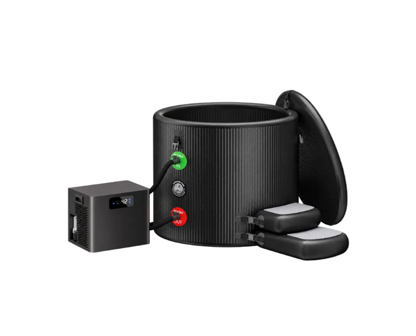 Premium XL 120 Gal Cold Plunge Tub Kit With 1/3 HP Chiller, Filter And Pump