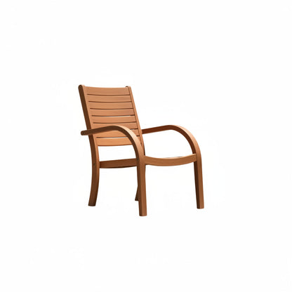 Catalina Stacking Wood Armchair - 4 Piece