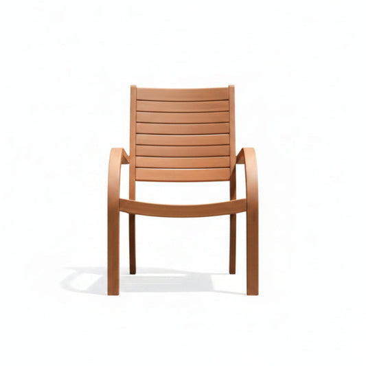 Catalina Stacking Wood Armchair - 4 Piece