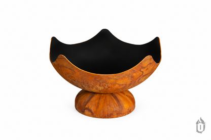 Ohio Flame “Stellar” Artisan Fire Bowl — Handcrafted Carbon Steel with Patina Finish