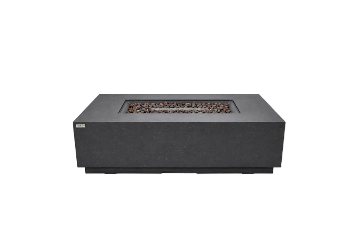 Elementi Andes Fire Table - Dark Gray