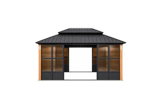 Alora Prestige Premium Hardtop Double Top Outdoor Patio Solarium Sunroom