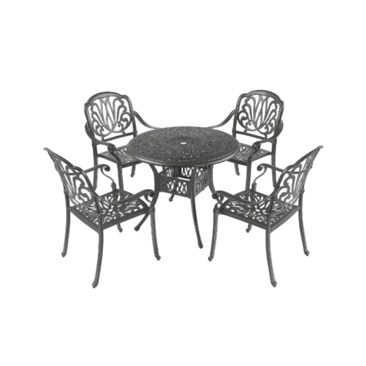Aluminum Outdoor Patio Set – Complete Classic Garden Seating