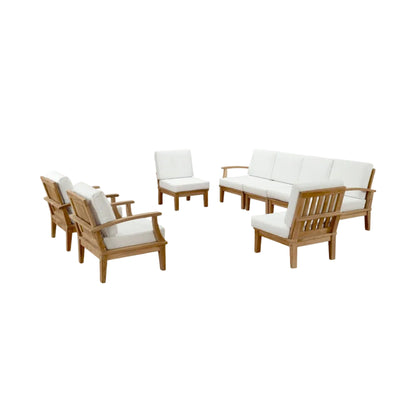 Marina 8 Piece Outdoor Patio Teak Set