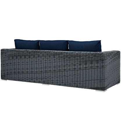 Summon Outdoor Patio Sunbrella Sofa