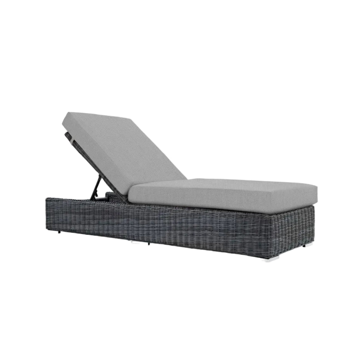 Summon Outdoor Patio Sunbrella® Chaise Lounge by Modway