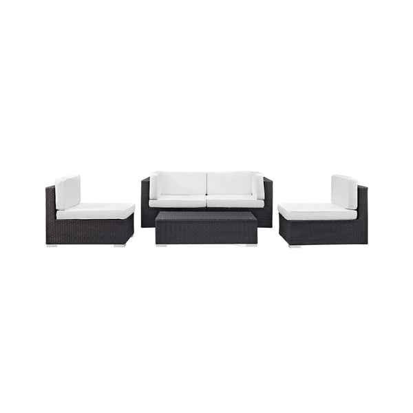 Camfora 5-Piece Outdoor Patio Sectional Set