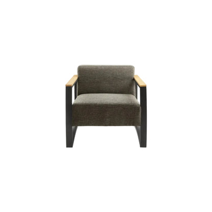 Sauve Outdoor Patio Armchair by Modway – Powder‑Coated Aluminum, Water‑Resistant Cushions & Plastic Wood Armrests