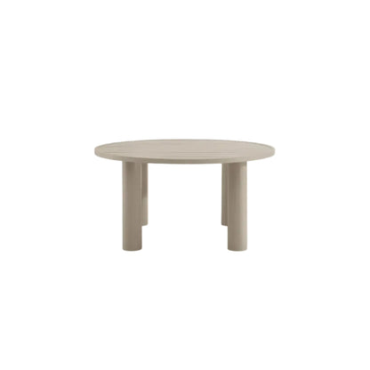 Nautica Outdoor Patio 60" Round Aluminum Dining Table