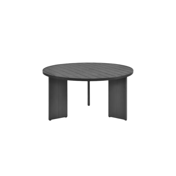 Tahoe Round Outdoor Patio Aluminum Dining Table