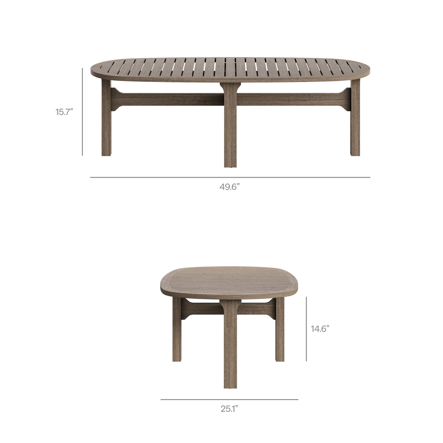 Saratoga 5-Piece Outdoor Patio Teak Wood Furniture Set by Modway