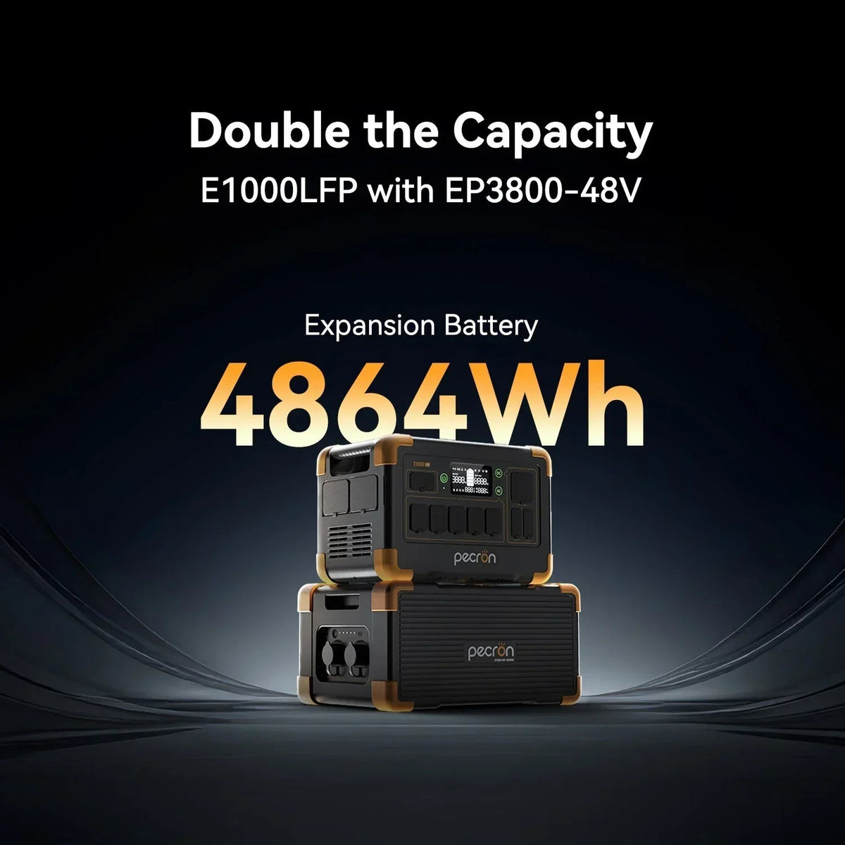 PECRON EP3800-48V Expansion Battery 3840Wh