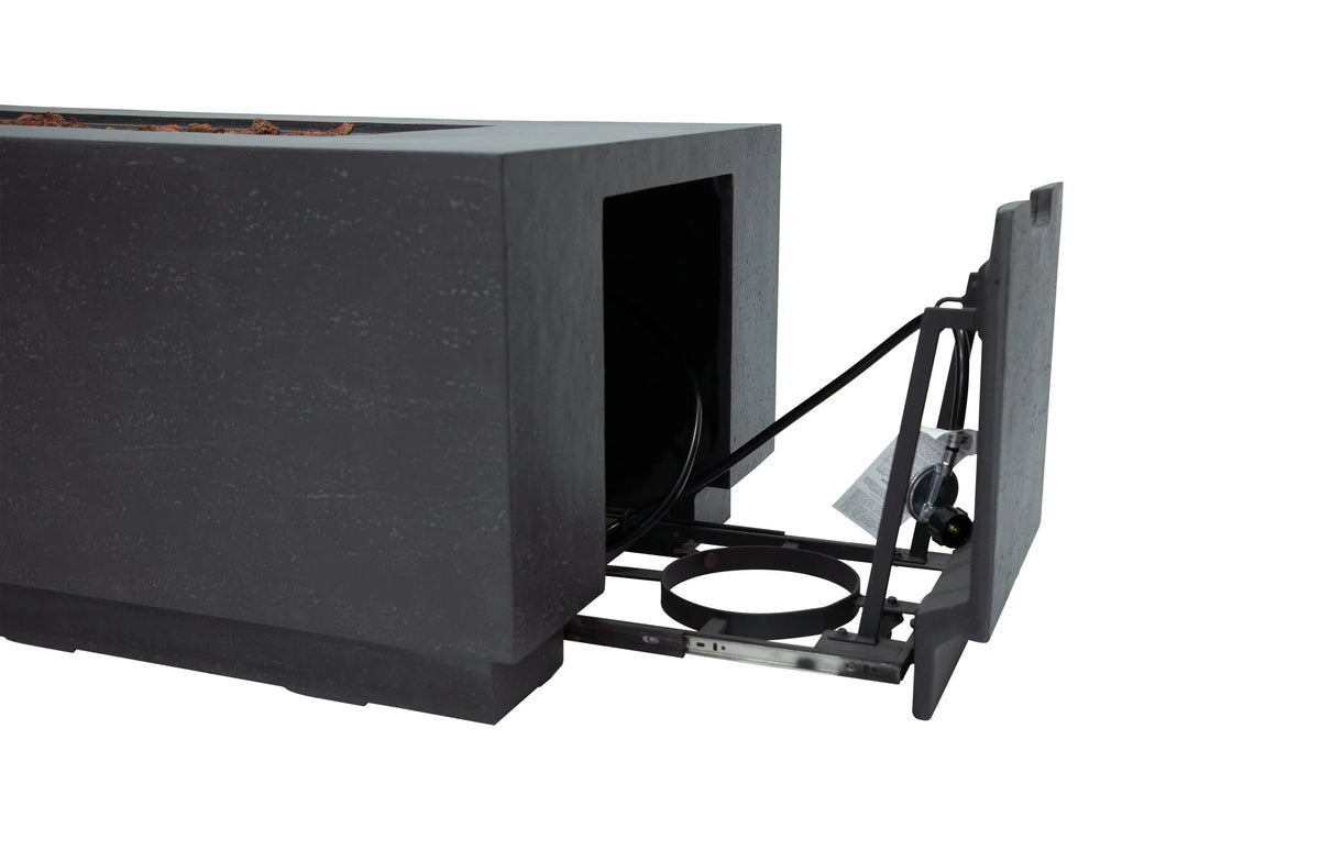 Elementi Andes Fire Table - Dark Gray