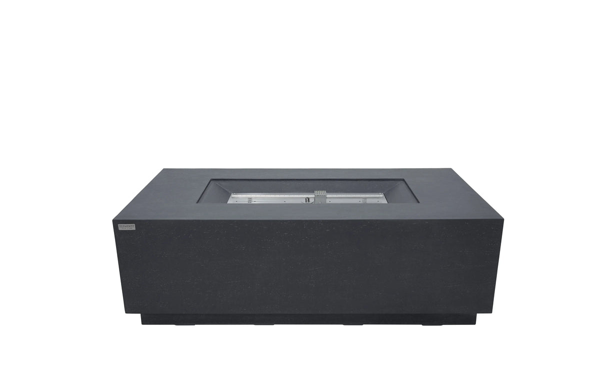 Elementi Andes Fire Table - Dark Gray