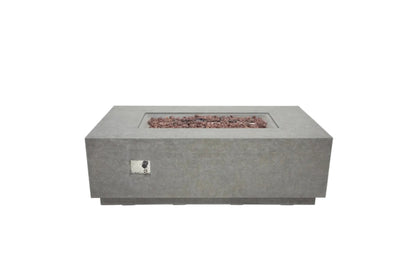 Elementi Andes Fire Table - Light Gray