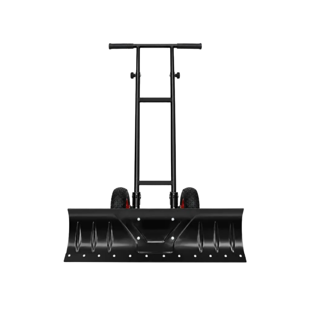 Snow Shovel 36" with Wheels and Adjustable Angle-Black