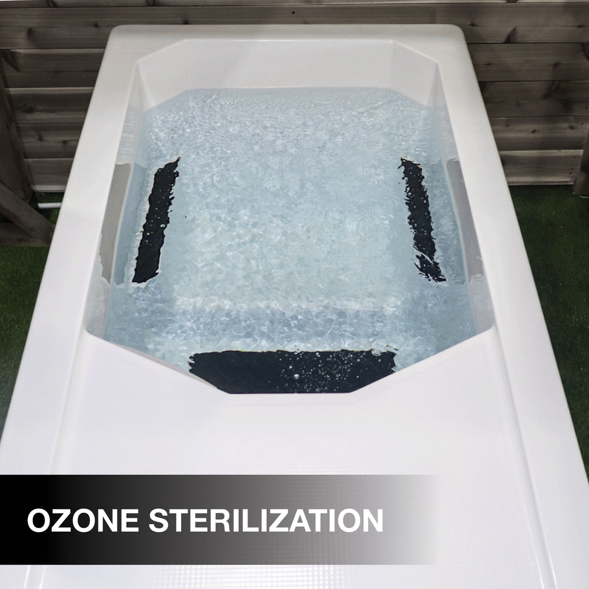 Lucite Acrylic Tub with Integrated Chiller, Glacier Filtration & Ozone Sterilization