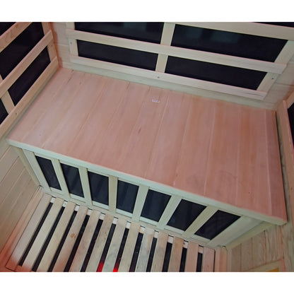 Tremblant 1‑Person Infrared Sauna – Canadian Hemlock, Low‑EMF Panels, Bluetooth Audio & Chromatherapy