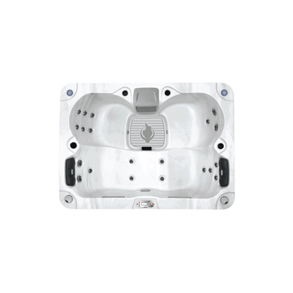 Liberty Spas LYS4000 – 4‑Seat Plug & Play Lounger Spa with Glacier, Ozone & UV Water Purification