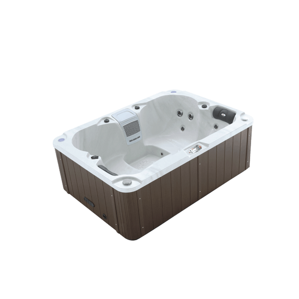 Liberty Spas LYS4000 – 4‑Seat Plug & Play Lounger Spa with Glacier, Ozone & UV Water Purification