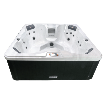 Liberty Spas LYS4500 – 4–6 Person Plug‑In Hot Tub with 18 Hydrotherapy Jets, Glacier Filtration & Ozone System