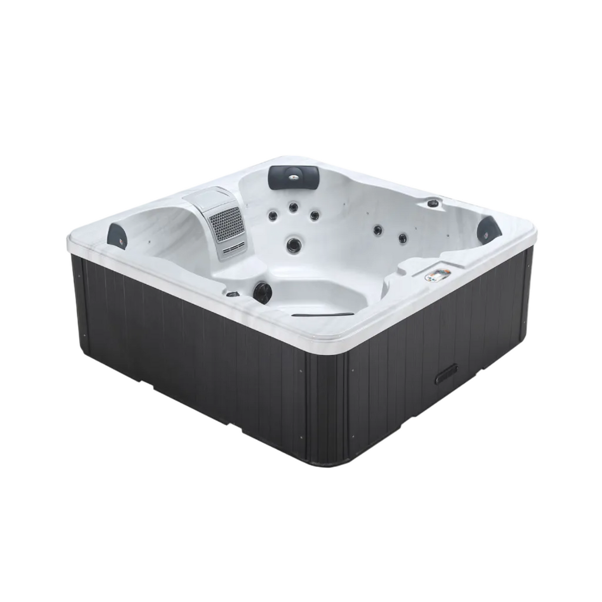 Liberty Spas LYS4500 – 4–6 Person Plug‑In Hot Tub with 18 Hydrotherapy Jets, Glacier Filtration & Ozone System