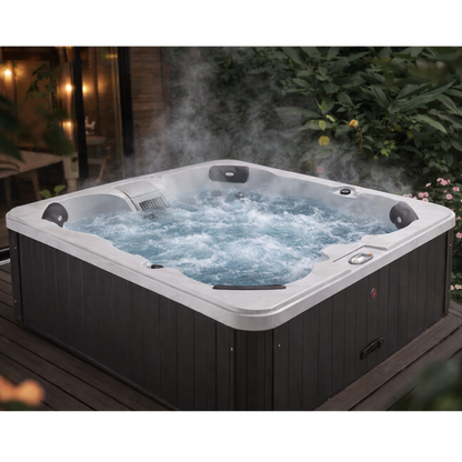 Liberty Spas LYS4500 – 4–6 Person Plug‑In Hot Tub with 18 Hydrotherapy Jets, Glacier Filtration & Ozone System