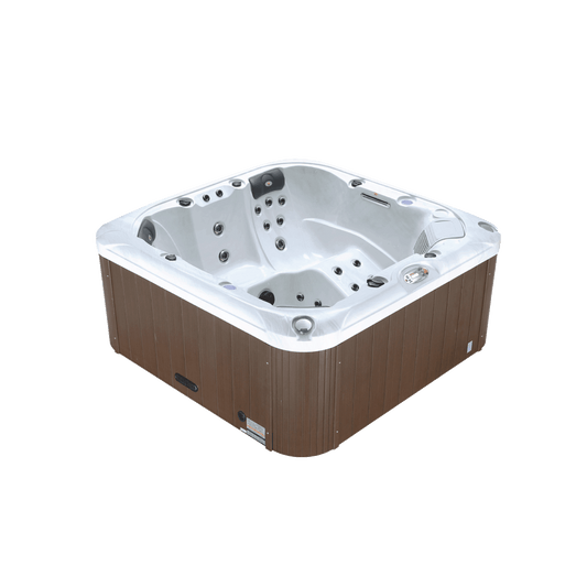Liberty Spas LYS5000 – 6‑Seat Hot Tub with Glacier Filtration, A03P Purification & LED Waterfall System
