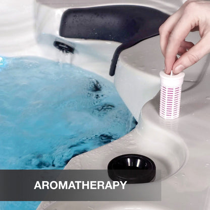Liberty Spas LYS6000 – 6‑Seat Lounger Spa with Glacier, Ozone & UV Water Purification