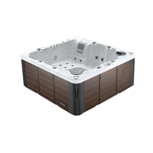 Liberty Spas LYS6000 – 6‑Seat Lounger Spa with Glacier, Ozone & UV Water Purification