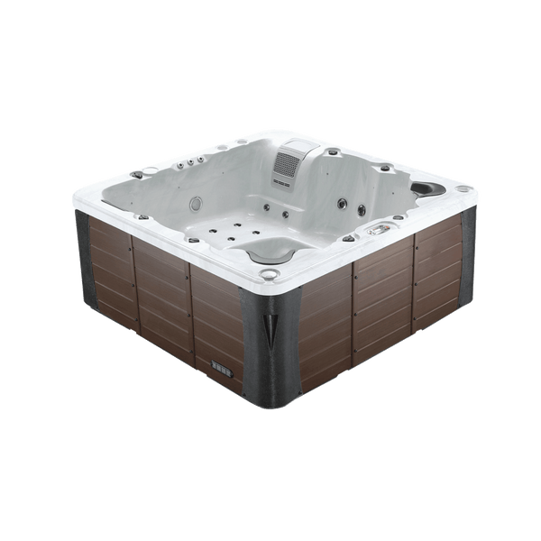 Liberty Spas LYS6000 – 6‑Seat Lounger Spa with Glacier, Ozone & UV Water Purification