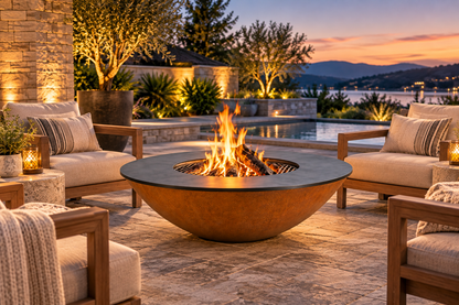 Arteflame Classic 40" Fire Pit with Cooktop