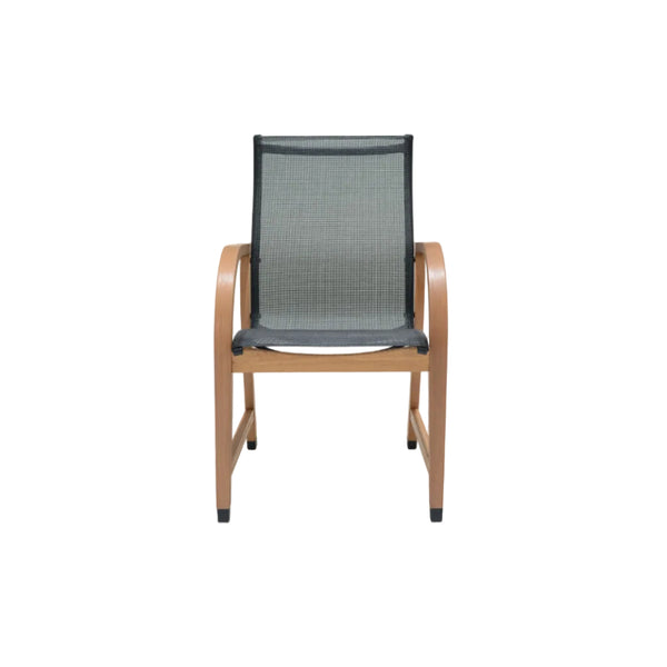 Lifestyle Garden - Manhattan Black Armchair - 4 Piece