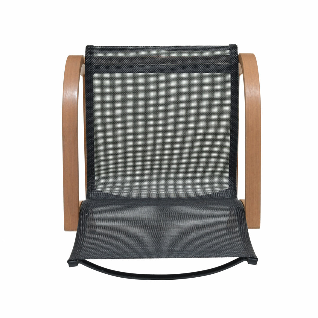 Lifestyle Garden - Manhattan Black Armchair - 4 Piece