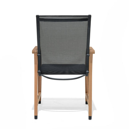 Lifestyle Garden - Manhattan Black Armchair - 4 Piece