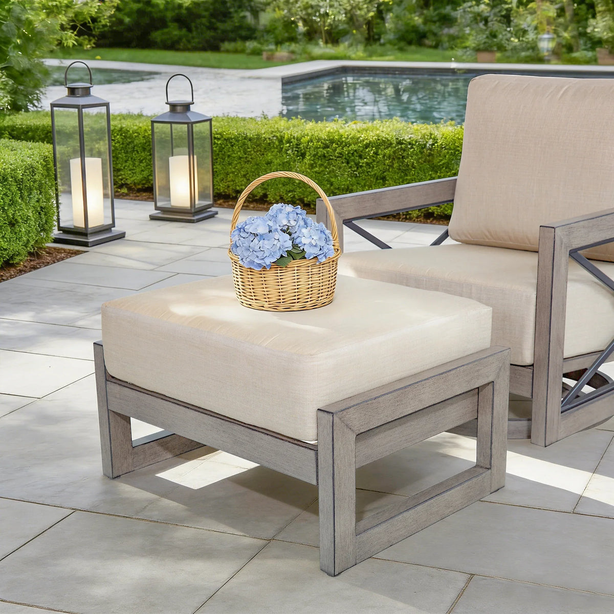 Marindo 6 Piece Patio Seating Set With Club Chair and Ottoman