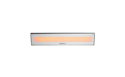 Bromic Platinum Smart Heat 2300W Electric Patio Heater - Radiant Infrared, 220V-240V, White Finish
