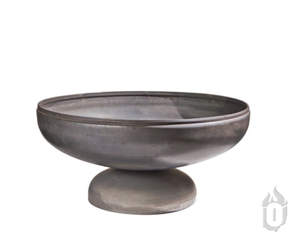 Ohio Flame “The Patriot” American Fire Pit — Heavy‑Gauge Carbon Steel with Natural Patina Finish(Made in USA)