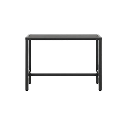 48/55" Outdoor Bar Table – Waterproof Top & Heavy‑Duty Metal Frame