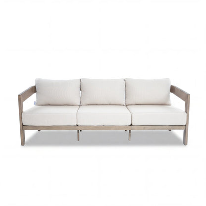 Harmonti 6-Piece Aluminum Patio Conversation Sofa Set With Ottoman