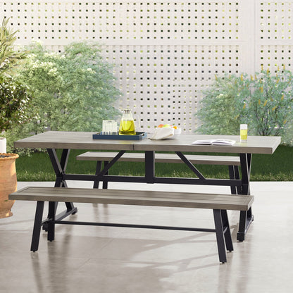 Azur 3 Pieces Patio Dining Set